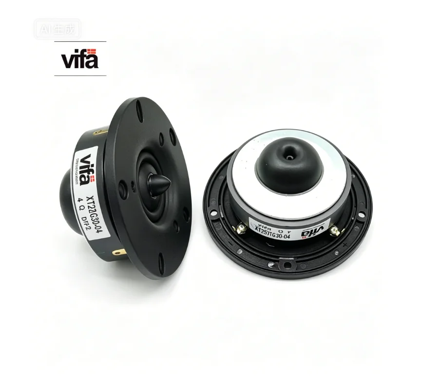 Original Vifa (2 Speakers) XT25TG30 Tweeter Opening Magnet for DX25TG09-04 Audio Component Part