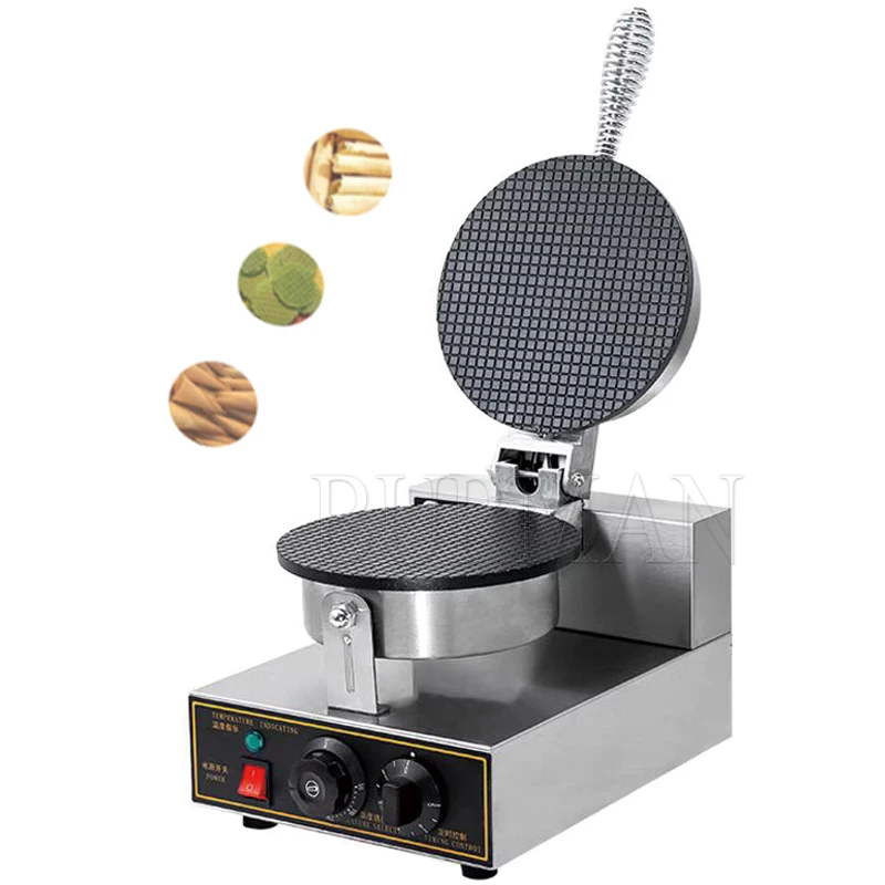 Electric Ice Cream Cone Maker 220V Waffle Cone Machine Waffle Iron Cone Maker Egg Roll Cake Oven