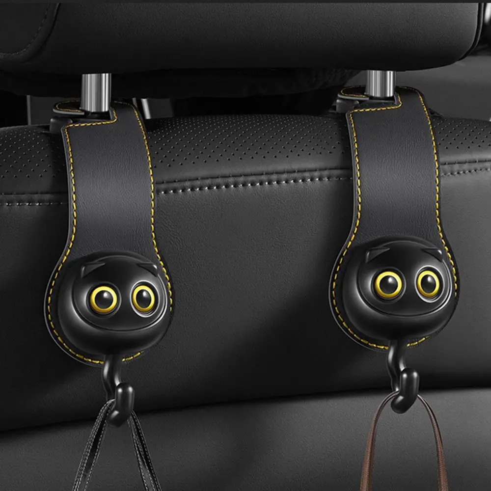 

Blink Cat Car Back Seat Hook Hidden Car Hanging Hooks Car Seat Headrest Hooks Universal ABS Car Interior Accessories Purse
