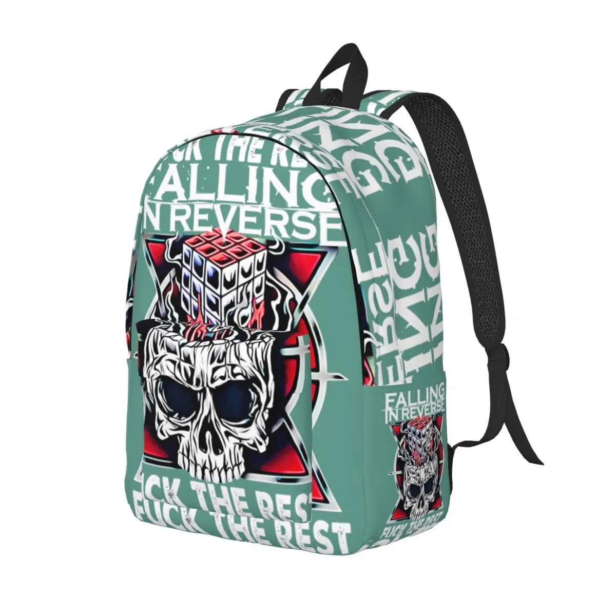 Falling In Reverse I'm Not A Vampire Children's Bag Falling In Reverse Ladies Solid Camping Birthday Sturdy Shoulder Storage Bag