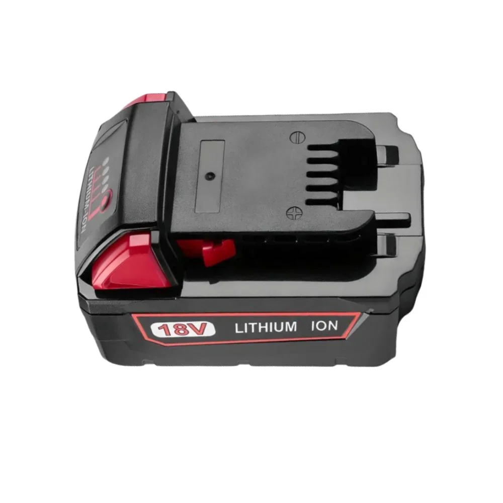 Batteria al litio 18V Milwaukee M18 6000mAh, sostituzione per batteria Milwaukee M18 48-11-1815 48-11-1850 2604-22. E caricabatterie.