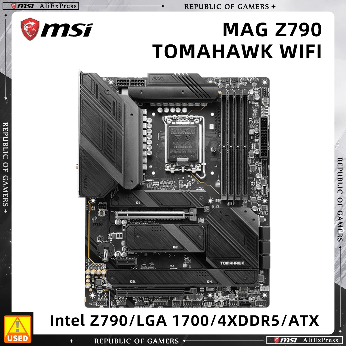 MSI MAG Z790 TOMAHAWK WIFI Motherboard LGA 1700 Support i9-14900KF i7-13700K i5-12400F 12600K i3-12100 CPU DDR5 7200MHz HDMI ATX