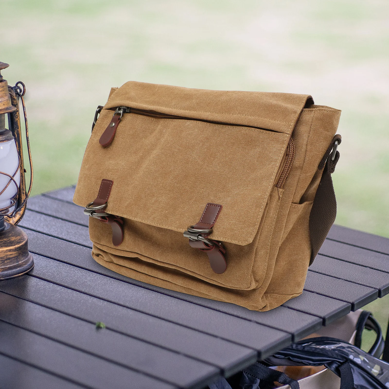 

Crossbody Bag for School Men Large Capacity Lightweight Satchel Bag Stylish Cross Body Purse for Everyday Use Cross Body Purse