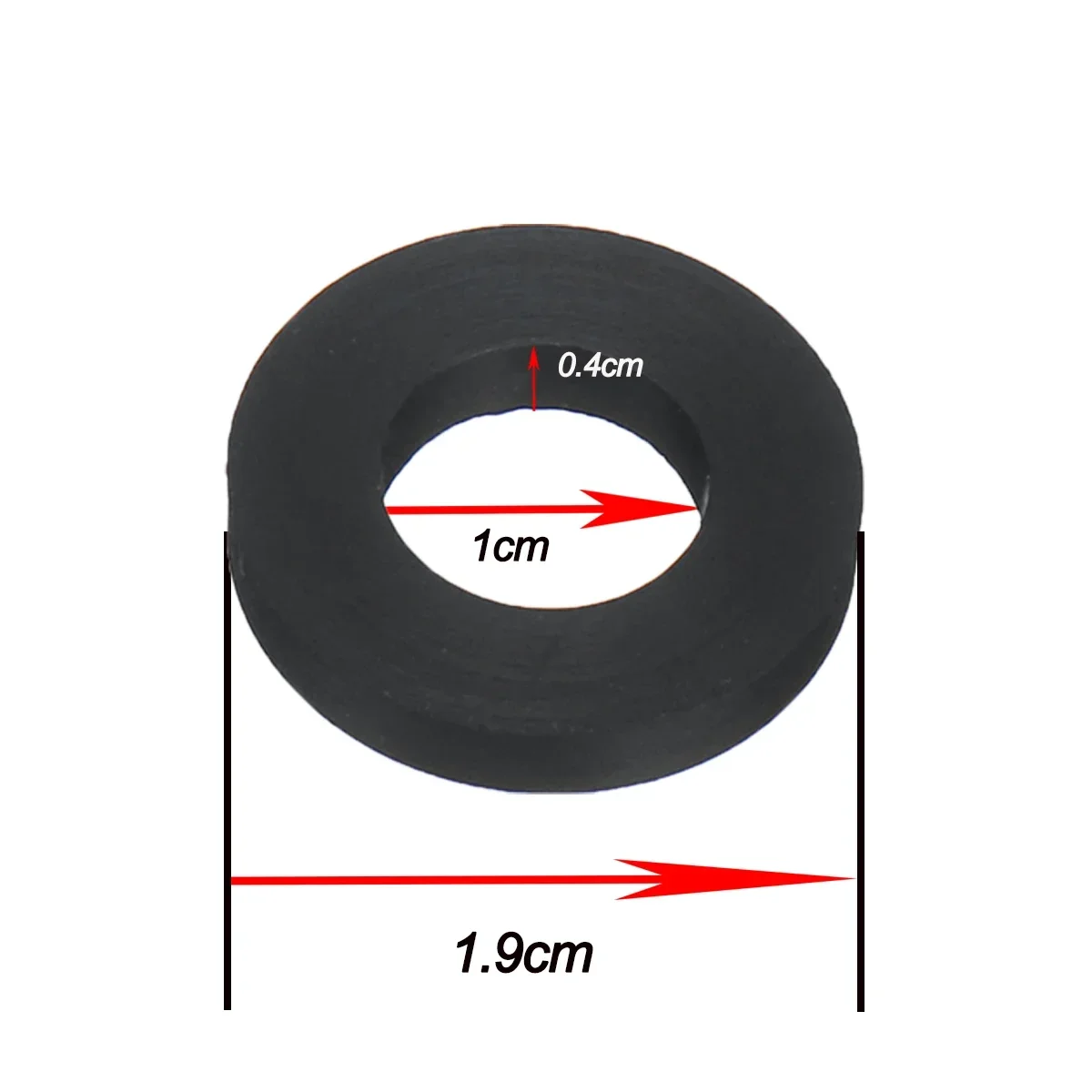 1/5/10 pz/lotto Rondella di Tenuta Guarnizioni di Ricambio Anello per Regolatori Adattatori (dimensioni: 0,4x1x1,9 cm)