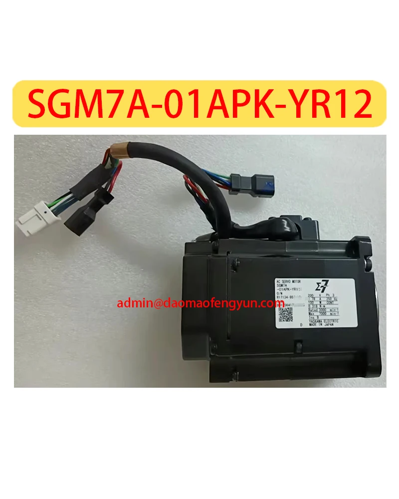 

SGM7A-01APK-YR12 Brand new Servo Motor SGM7A 01APK YR12 Fast shipping