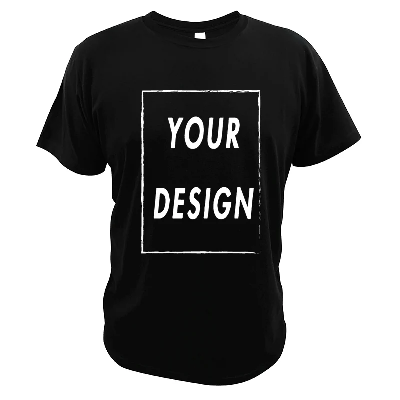 

EU Size 100% Cotton Custom T Shirt Make Your Design Logo Text Men Women Print Original Design High Quality Gifts Tshirt