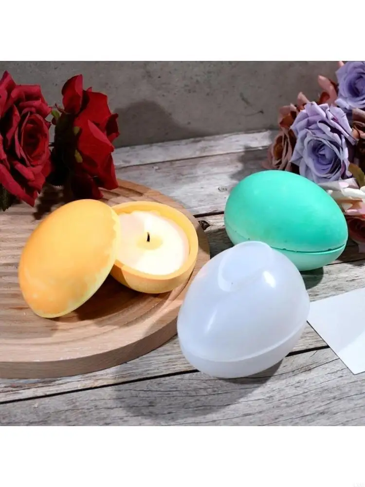 

Портативная силиконовая форма для яиц для подноса для ювелирных изделий из смолы и подсвечника