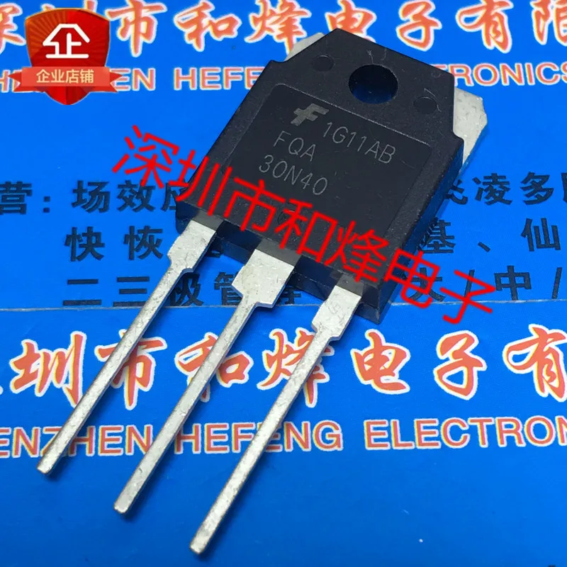 5 قطعة-10 قطعة FQA30N40 TO-3P 30A 400V جديدة ومبتكرة على الأسهم