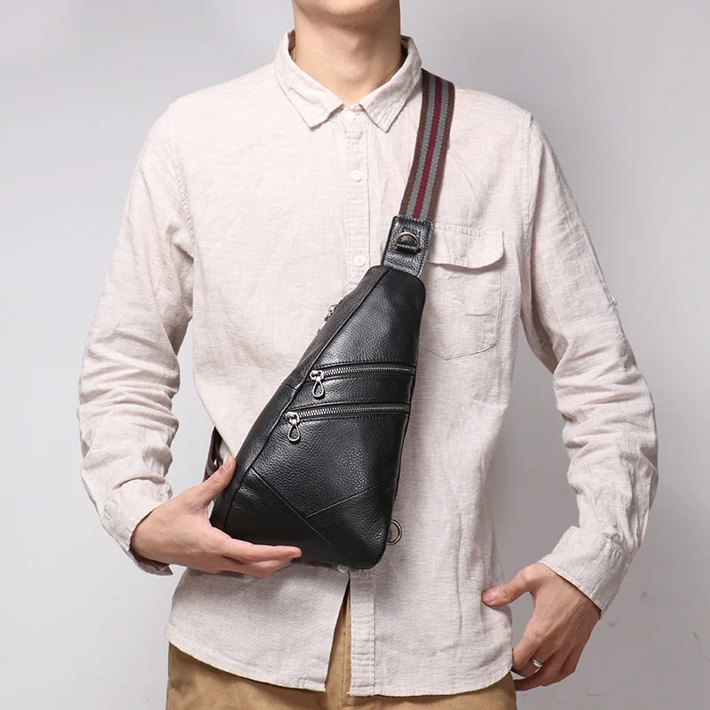 2026-new-men's-leather-backpack-crossbody-large-capacity-cowhide-chest-bag-casual-style-top-layer-leather-satchel