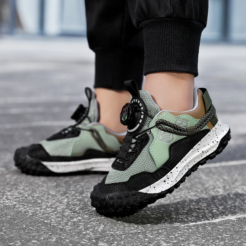 2026 Spring Fashion Children's Running Shoes Comfortable Breathable Platform Sneakers Kids Outdoor Sports Shoes Boys Trainers