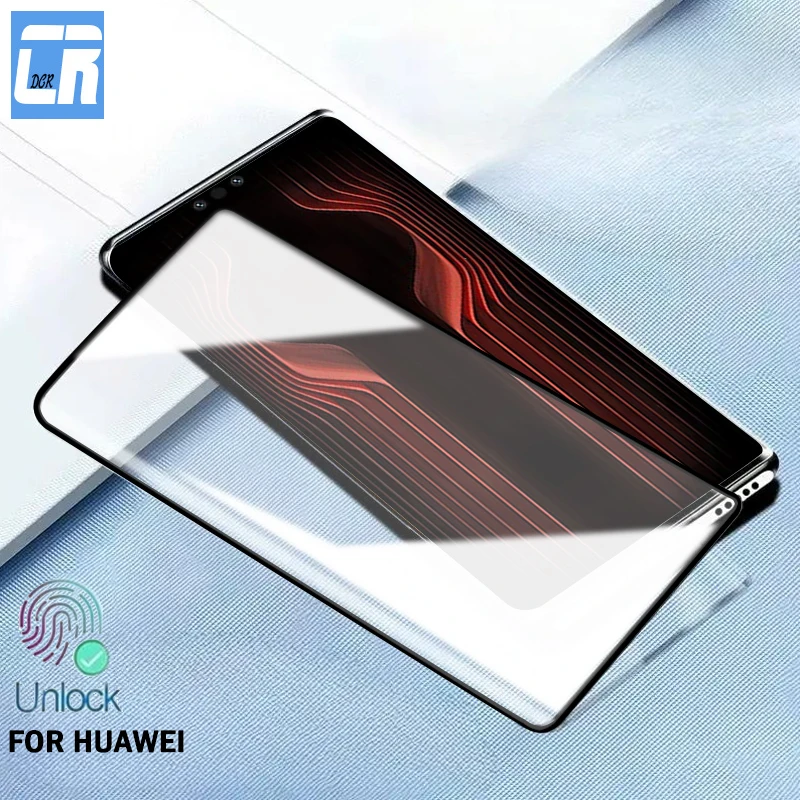 

3D Hot-bending Curved Full Glue Unlock Tempered Glass For Huawei Mate 70 Pro+ 60 50 40 RS Ultimate X6 X5 X3 Screen Protectors