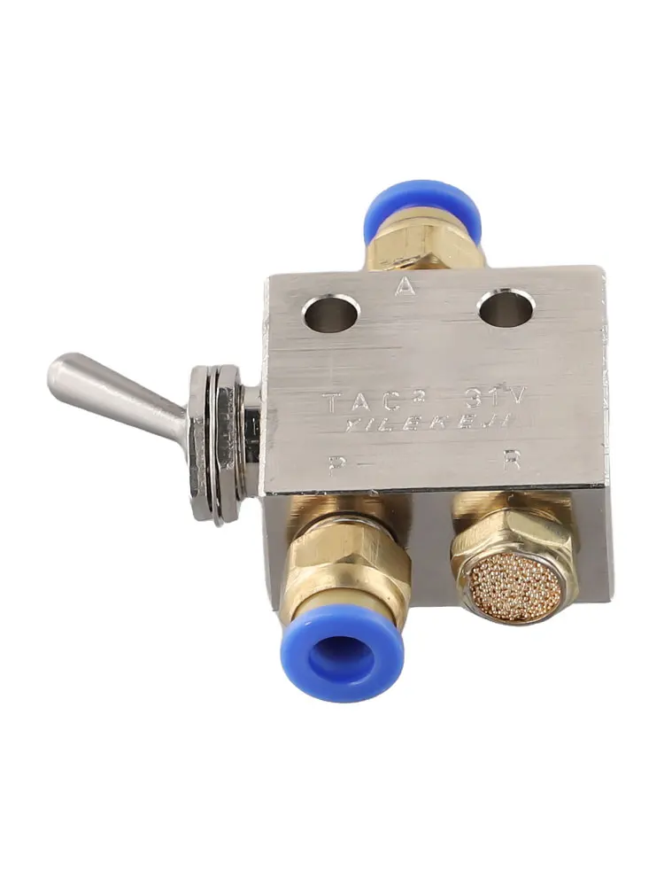 

Pneumatic Valve TAC2-31V 2 Position 3 Way Toggles Mechanical Valve With Fitting Hot Selling Furniture Tool Accessories