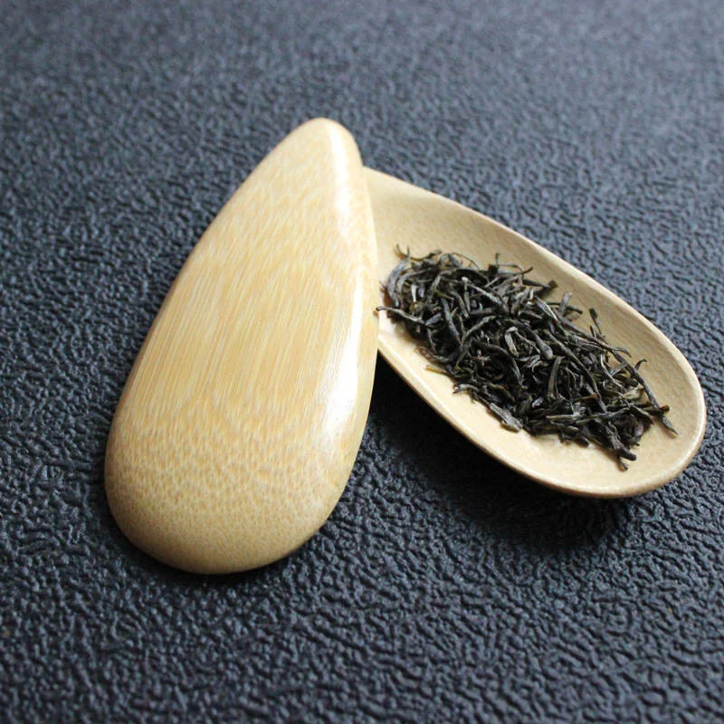 1/2/4Pcs Tea Shovel Nature  Bamboo Tea Scoops Chinese Kong fu Tea Spoon Natural Teaware Accessories Tea Ceremony