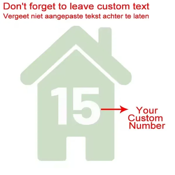 4 stuks Wheelie Bin Numbers Custom Huisnummer Vinyloverdrukplaatjesticker voor Vuilnis Prullenbak Home Decor