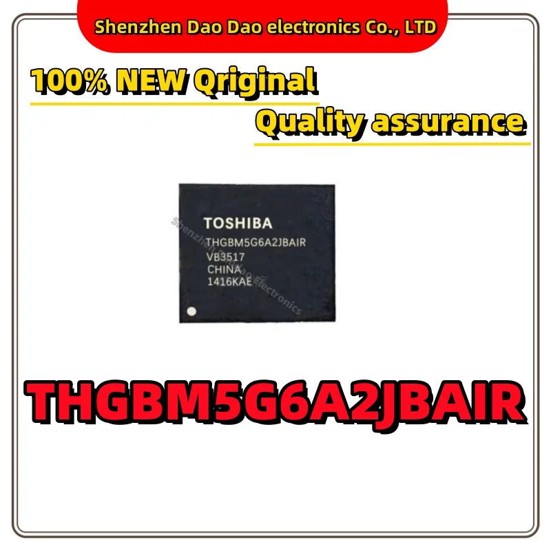 

THGBM5G6A2JBAIR BGA-153 EMMC 4.5 8GB memory Brand new original