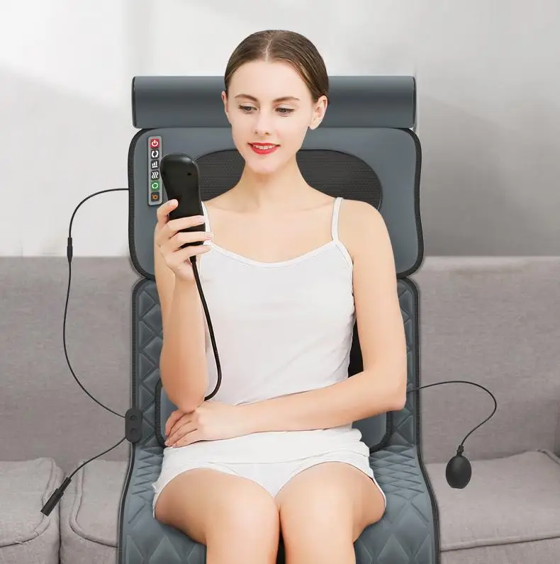 

Wholesale Kneading Massage Cushion Car Home Use Seat Massage Cushion with Heating and Vibration Massage Cushion Shiatsu