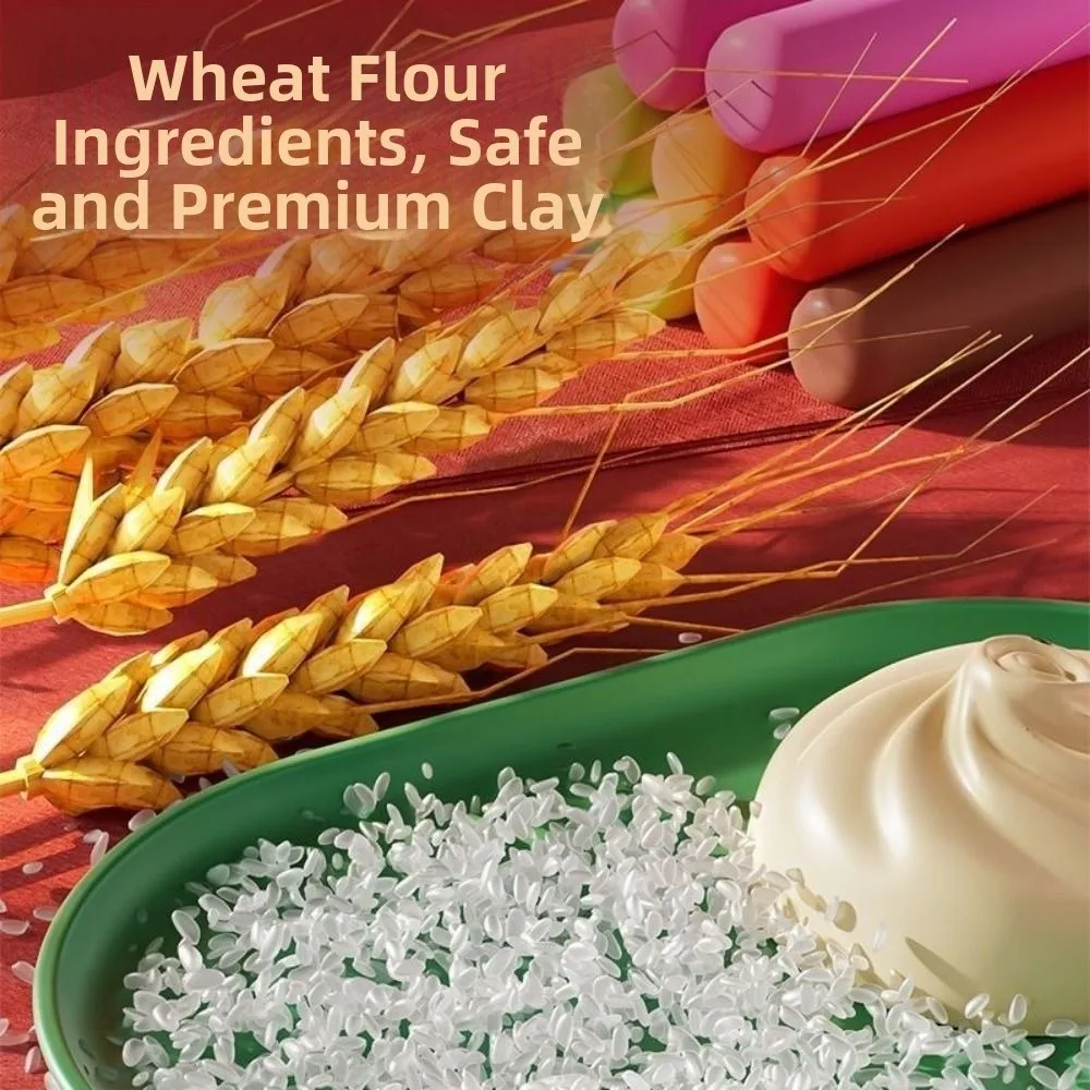 

Кухонный набор с имитацией китайской еды, 12/24/36 шт., глиняная цветная глиняная форма, ролевая игра, нетоксичная имитация еды