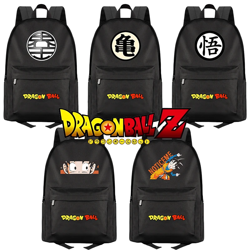 

Dragon Ball Cartoon Son Goku Student Backpack Anime Large Capacity Fashion Boys Schoolbag School Supplies Stationery Rucksack
