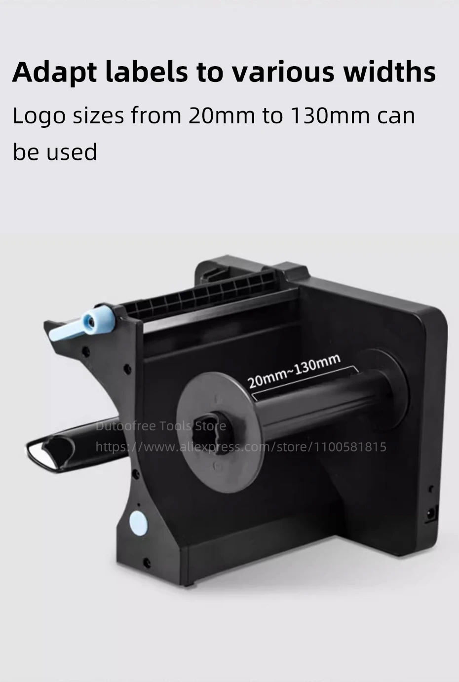 Auto Label Dispenser Device Fully Automatic Label Stripping Machine Label Printer Dispenser Sticker Separating Machine