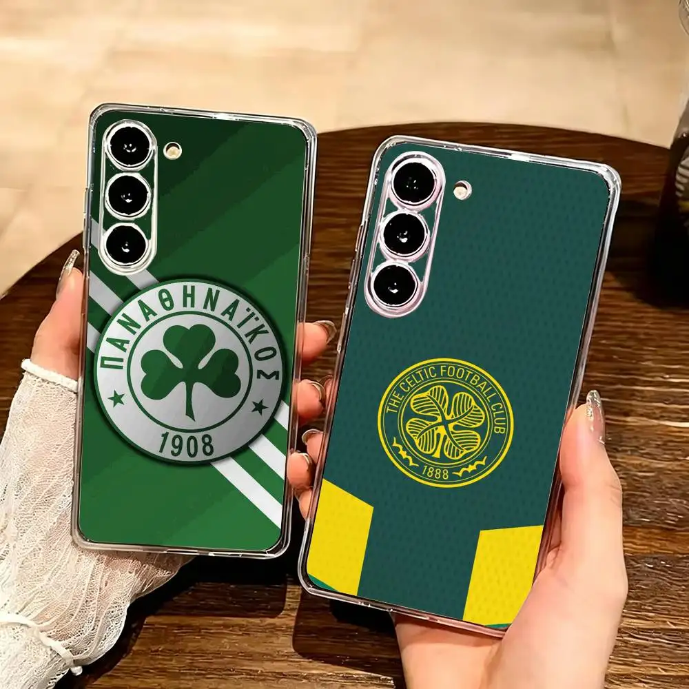 Panathinaikos-S Athens PA ART  Transparent Shockproof Phone Case For Samsung GalaxyA13,21s,22,31,32,52,53,71,72,73