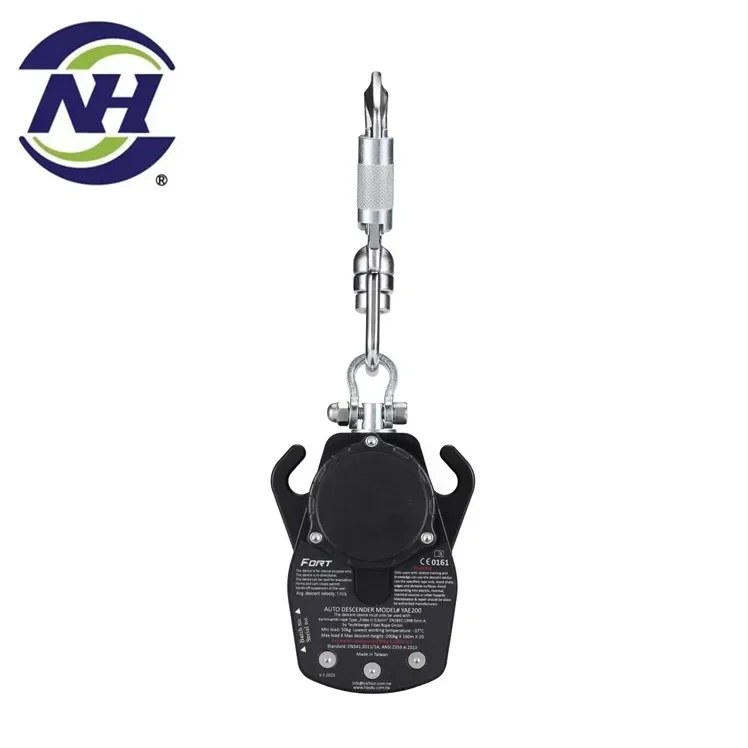 Snap hook with twist lock ascender descender devices