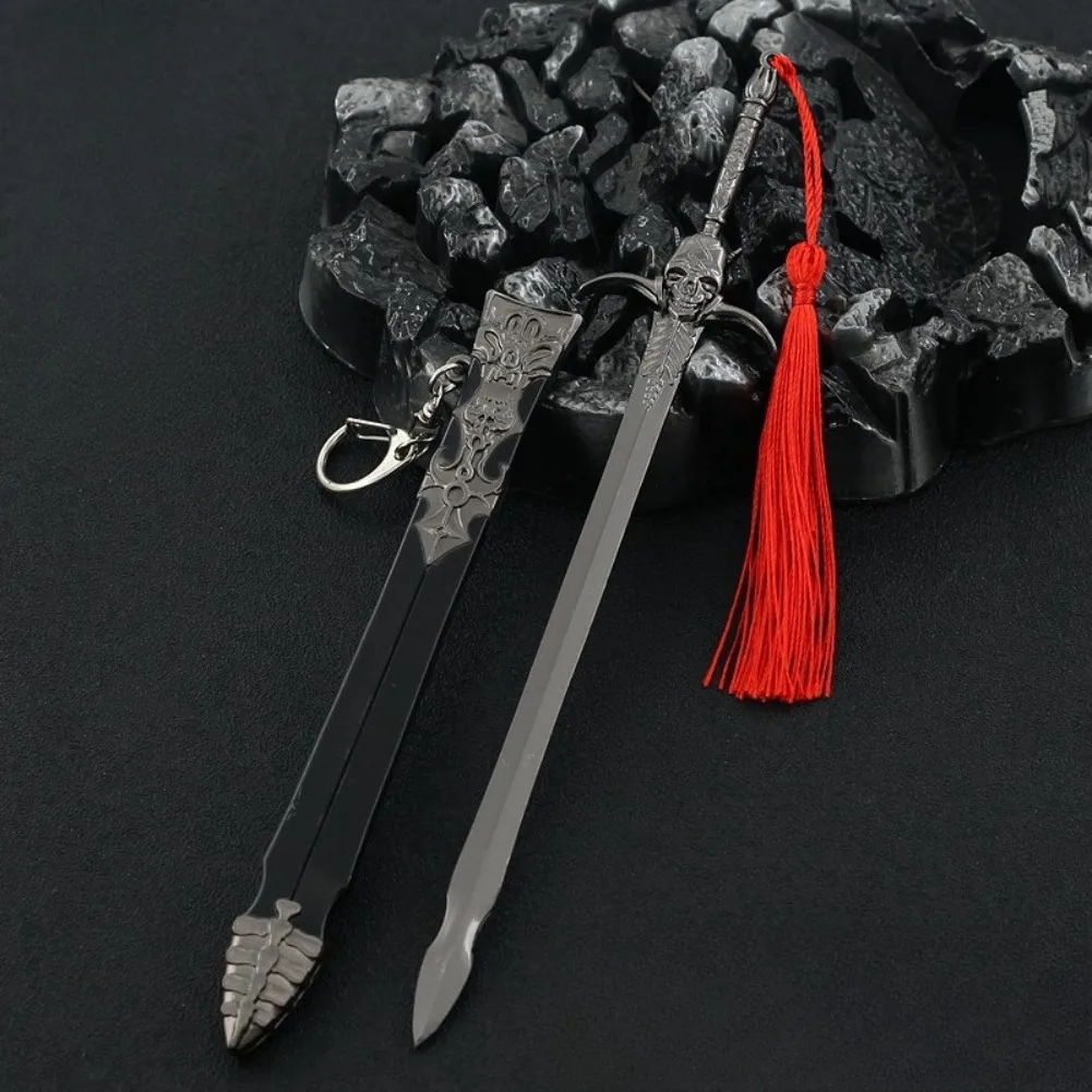 In Stock 22cm Rebellion Sword Peripherals Metal Model Japanese Samurai Sword Desktop Decoration Birthday Gift Toy Can Wholesaled