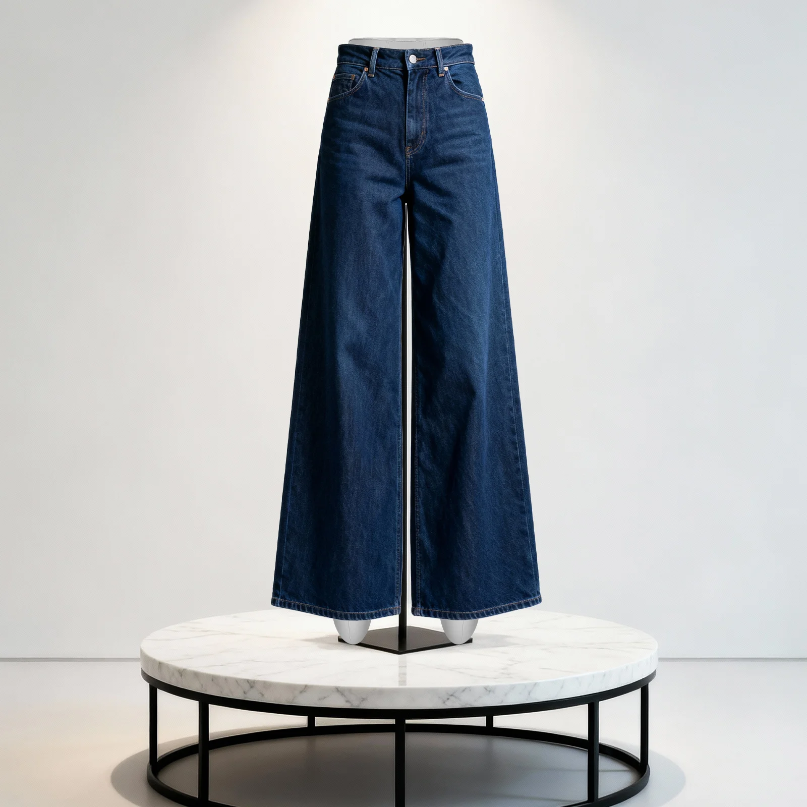 

Inflatable Mannequin Leg Female Half Body for Trousers Pants Display Easy to Inflate and Deflate Great for Shop Window Or Home