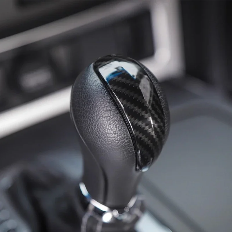 

Interior Modification For Nissan Patrol Y62 Central Gear Headdress Sheet Carbon Fiber Grain Wood Grain Decorative Accessories