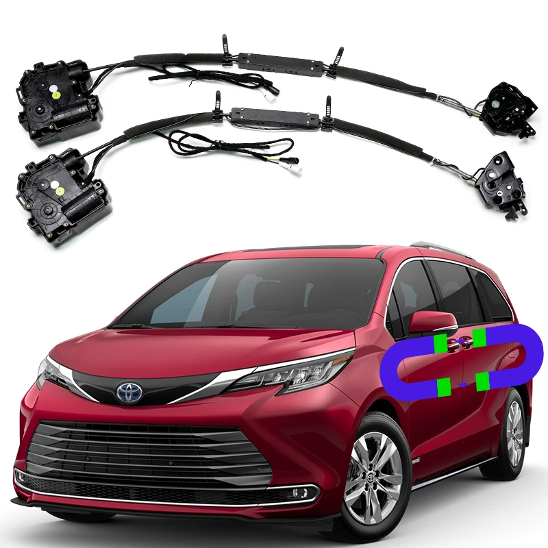 For Toyota Sienna electric suction door original car mechanical lock modified automatic lock auto parts intelligent tool