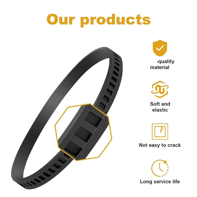

AS94-4 Pack 650721-00 Bandsaw Tires Belt Band Saw Rubber Tires Belt For 514002079 A02807 DCS374 DWM120