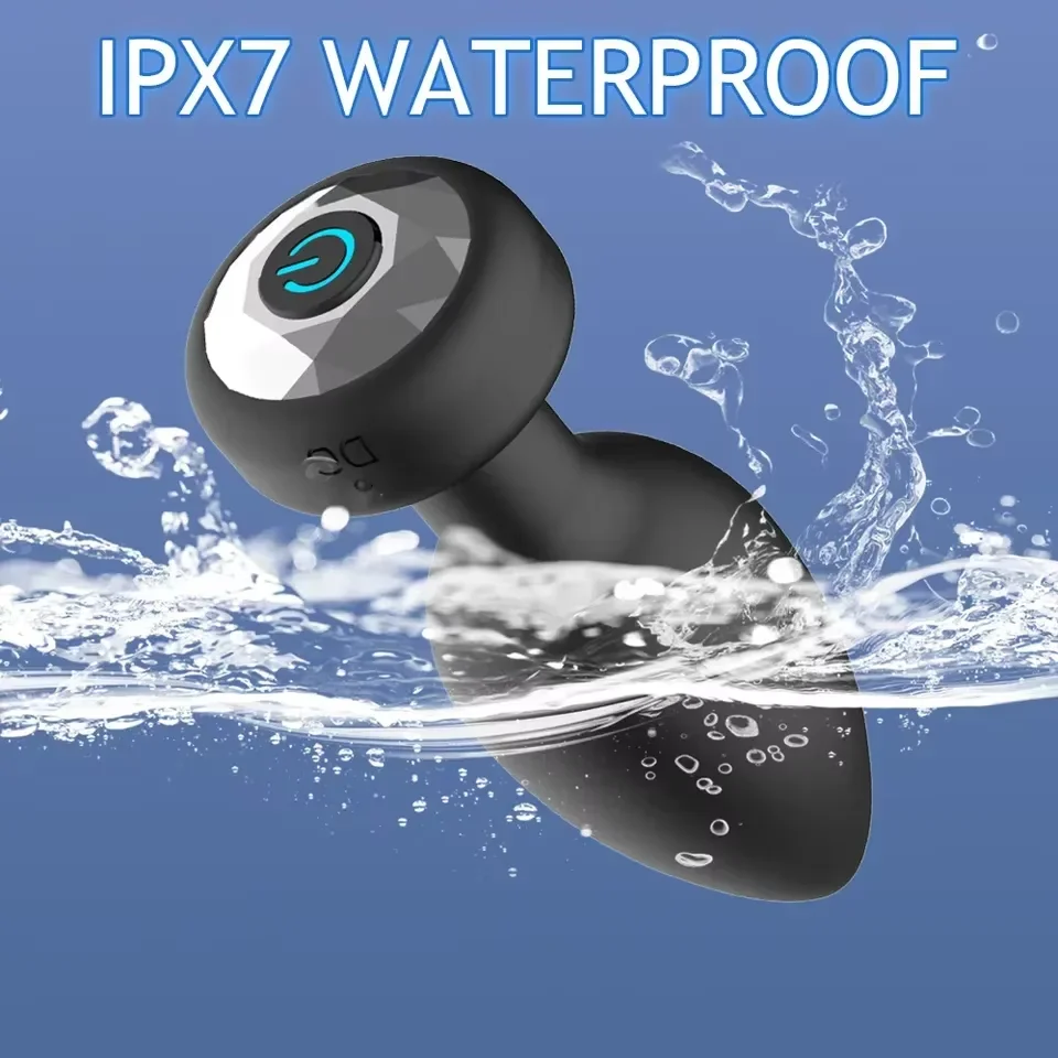 Kabelloser, ferngesteuerter Silikonvibrator mit Anal-Erweiterungsstecker – Ein Wellness-Gerät für Erwachsene mit doppeltem Verwendungszweck für Männer und Frauen