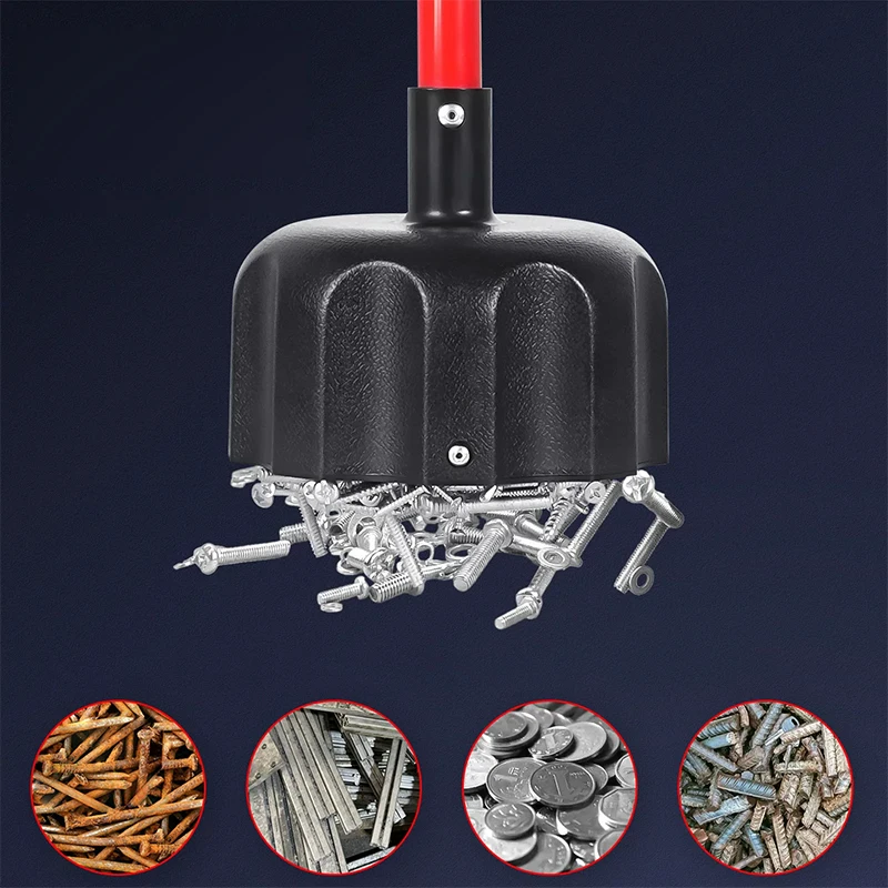 Industrial High Strength Magnetic Separator Portable Pull-out Magnetic Rod Iron Filings Metal Scrap Cleaner