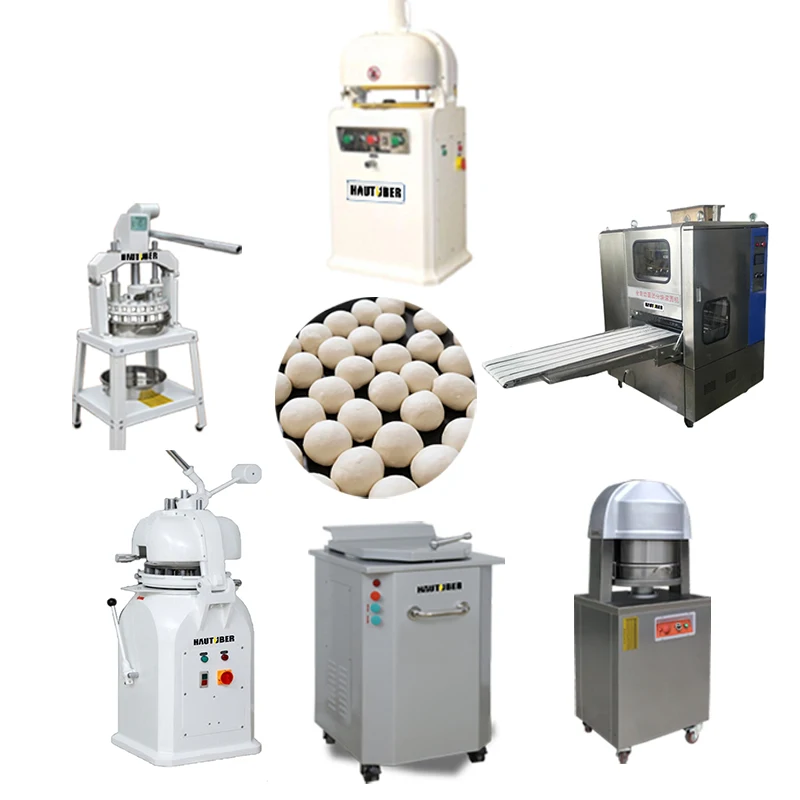 Automatic Dough Divider and Rounder Machine Bread Dough Cutter Bun Divider and Rounder Dough Rounder for Sale