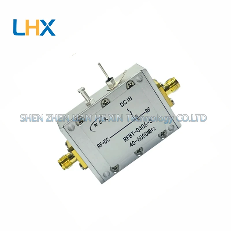 SMA RF bializer 0.04-6G DC feed box coaxial feed 40-6000MHz brand new in stock