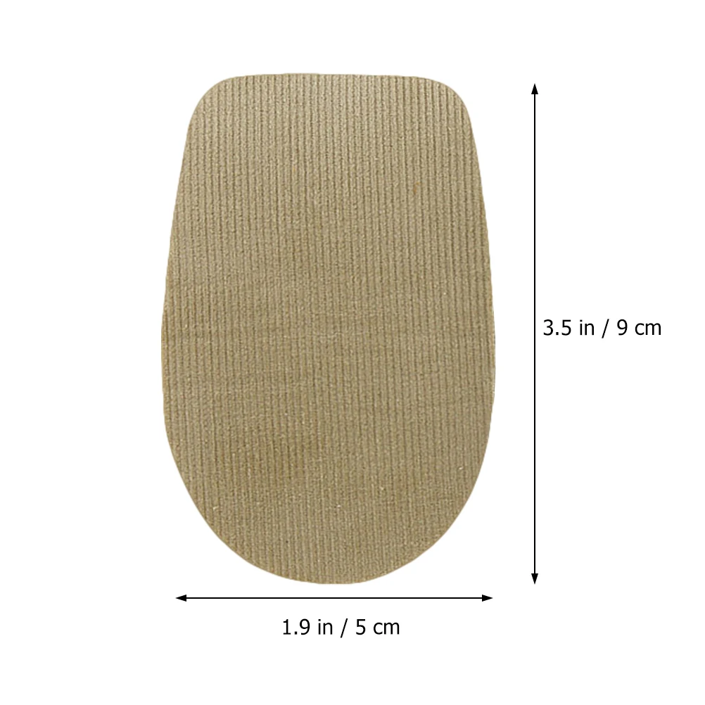 

2 Pairs Inner Height Increasing Insole Latex Increase High Heels Heightening Shoe Pad Man