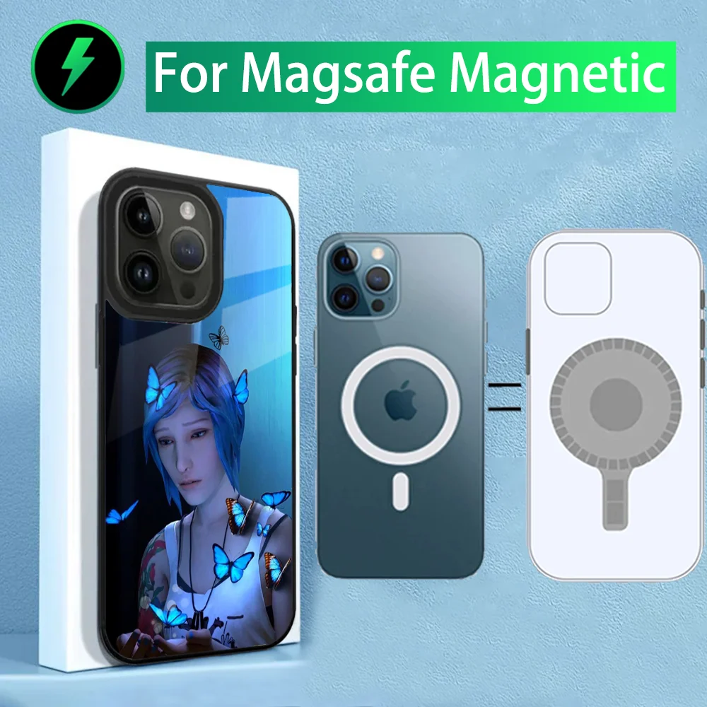 Life is S-Strange Phone Case For iPhone 15,14,13,12,11,Plus,Pro,Max Mini Magsafe Magnetic Wireless Charging