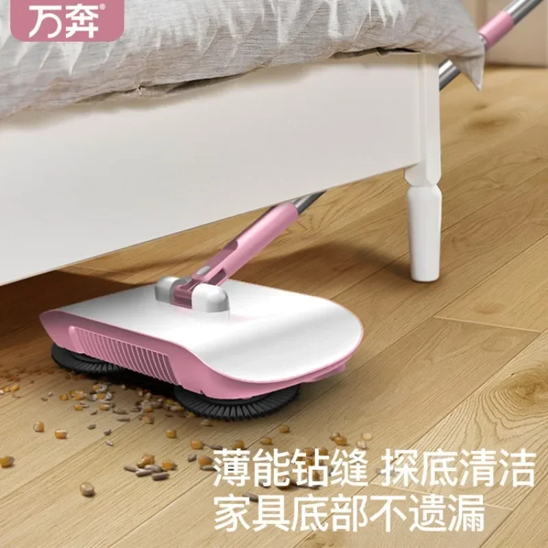 Combination of broom and mop Hand push type scoop Household broom and dustpan set Floor magic broom home cleaning Tools Sweeper