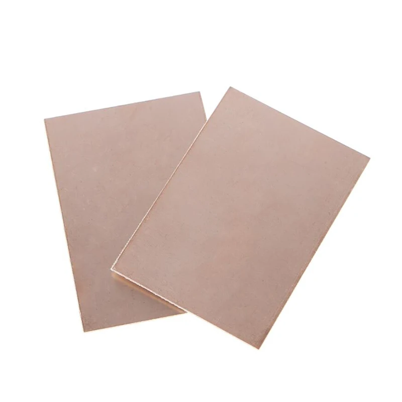 طقم لوحة مكسوة بالنحاس من جانب واحد ، لوحة دوائر مصفح PCB DIY ، Fr4 Pcb ، 7x10 ، 7x10cm