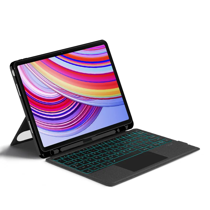 Xiaomi-Redmi pad pro用の磁気キーボードケース,タブレット,タキシード