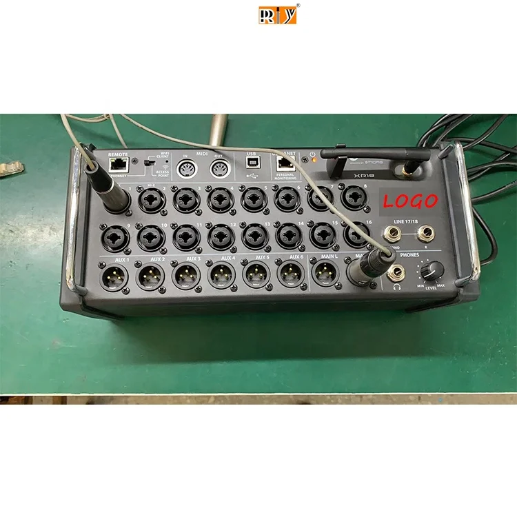 

XR18 18-Channel Audio Recording Studio Mixer 12-Bus Digital USB Interface Multi-Channel Sound Console