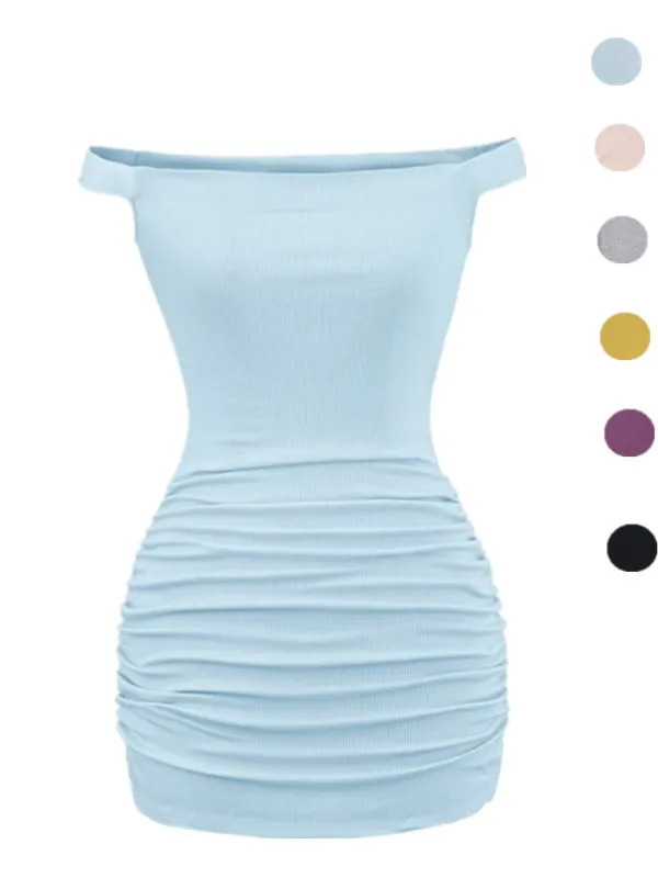 Pure Desire Sle Dstring Cintura Plissado Slim Fit Sexy Or Saia Dr Elástico Bodycon Na Moda Europeia Sle Primavera Summe...