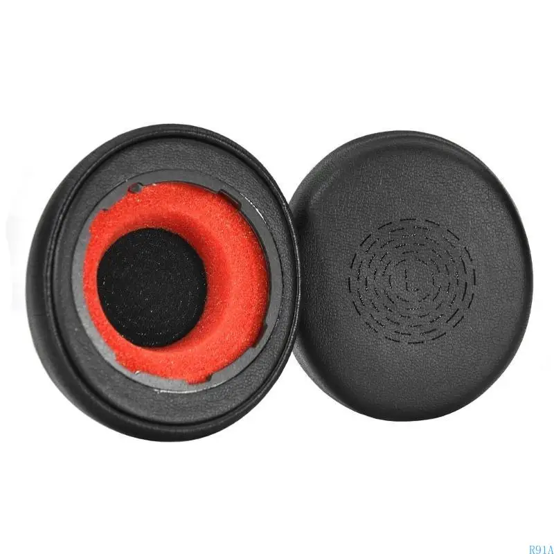 Las hojas oído con altura almohadilla del oído cuero R91A cubieren a los auriculares para Evolve2 55 auriculares a