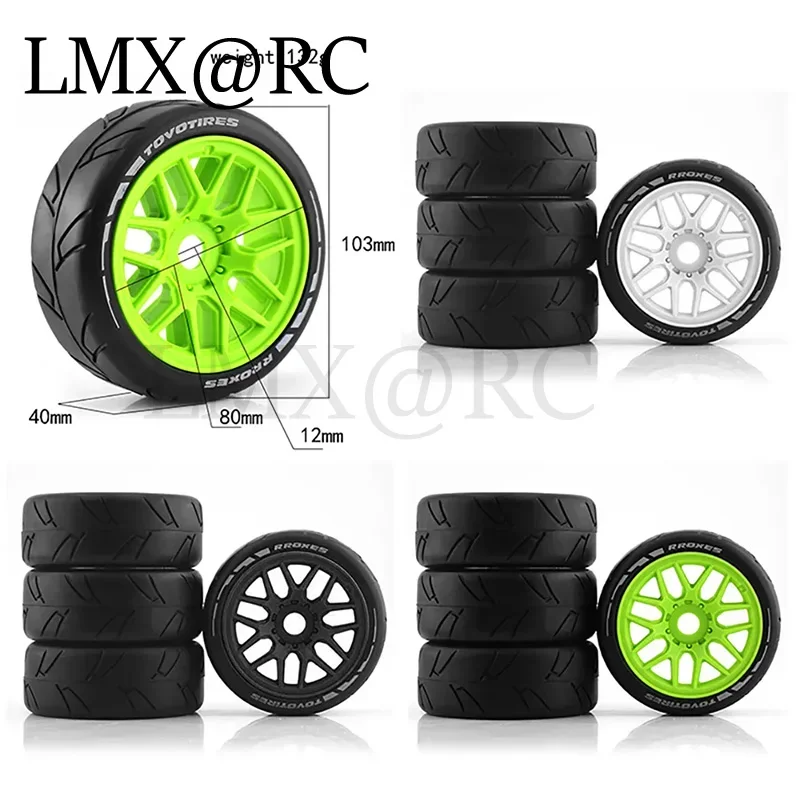 

Радиоуправляемая деталь 4 шт. 103 мм 1/8 RC внедорожный багги раллийные автомобильные шины колеса 17 мм шестигранные для ARRMA Redcat Team Losi Kyosho VRX HPI WR8 HSP Hobao