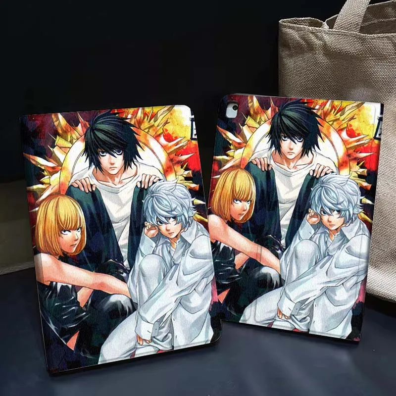

Manga D-Deaths N-Notes Tablet Case For iPad Pro Air 5th 6th 7th 13 M3 M4 M5 12.9 13.3 inch 2018 2022 2024 2025