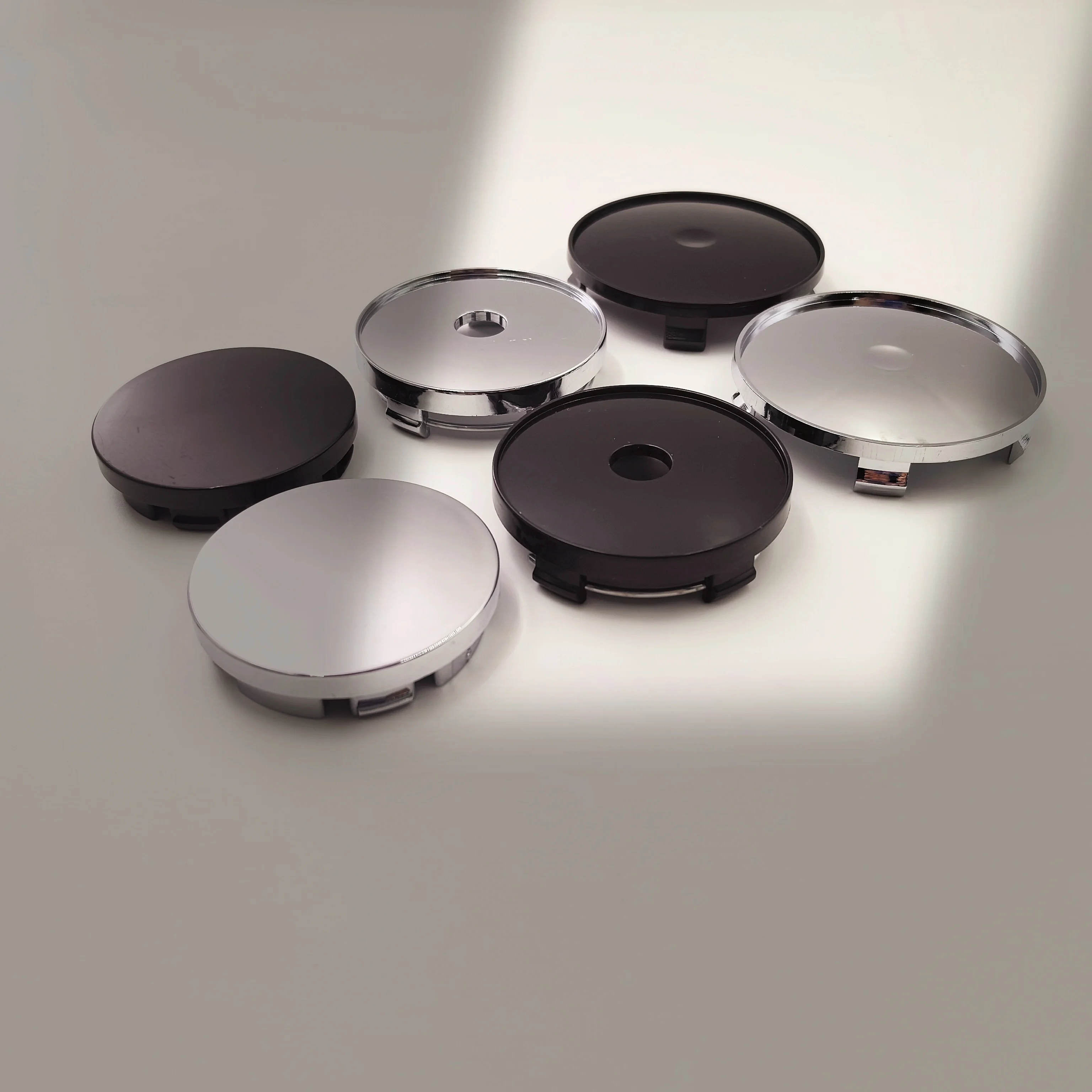 

4Pcs Universal Car Wheel Hub Center Caps Blank Rim Cover Auto No Logo Badge Universal Car Wheel Rims Center Hubcap Cover