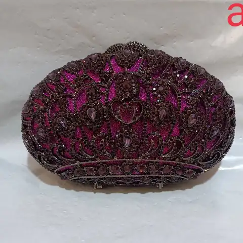 6 best sales lila aftonväska - №2