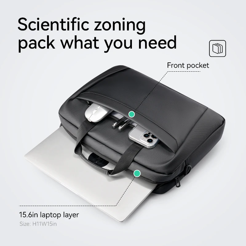 Портфель Mark Ryden, дорожный 15,6-дюймовый органайзер для документов, сумка на плечо, деловая сумка для хранения ноутбука, телефона Ipad