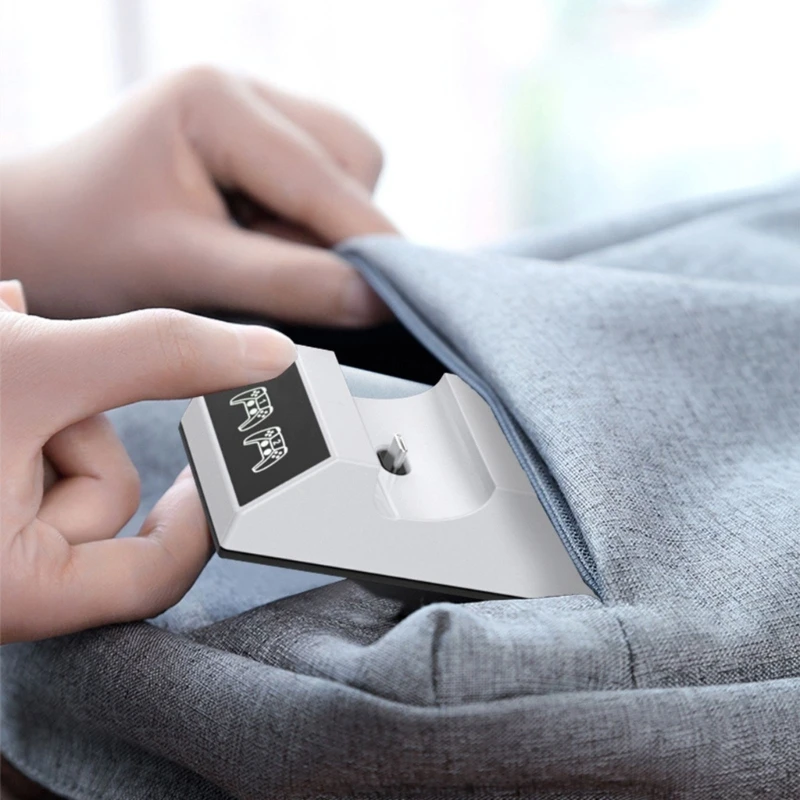 Duas estações carregamento com carregamento rápido 2 1 incluído indicadores LED transparentes