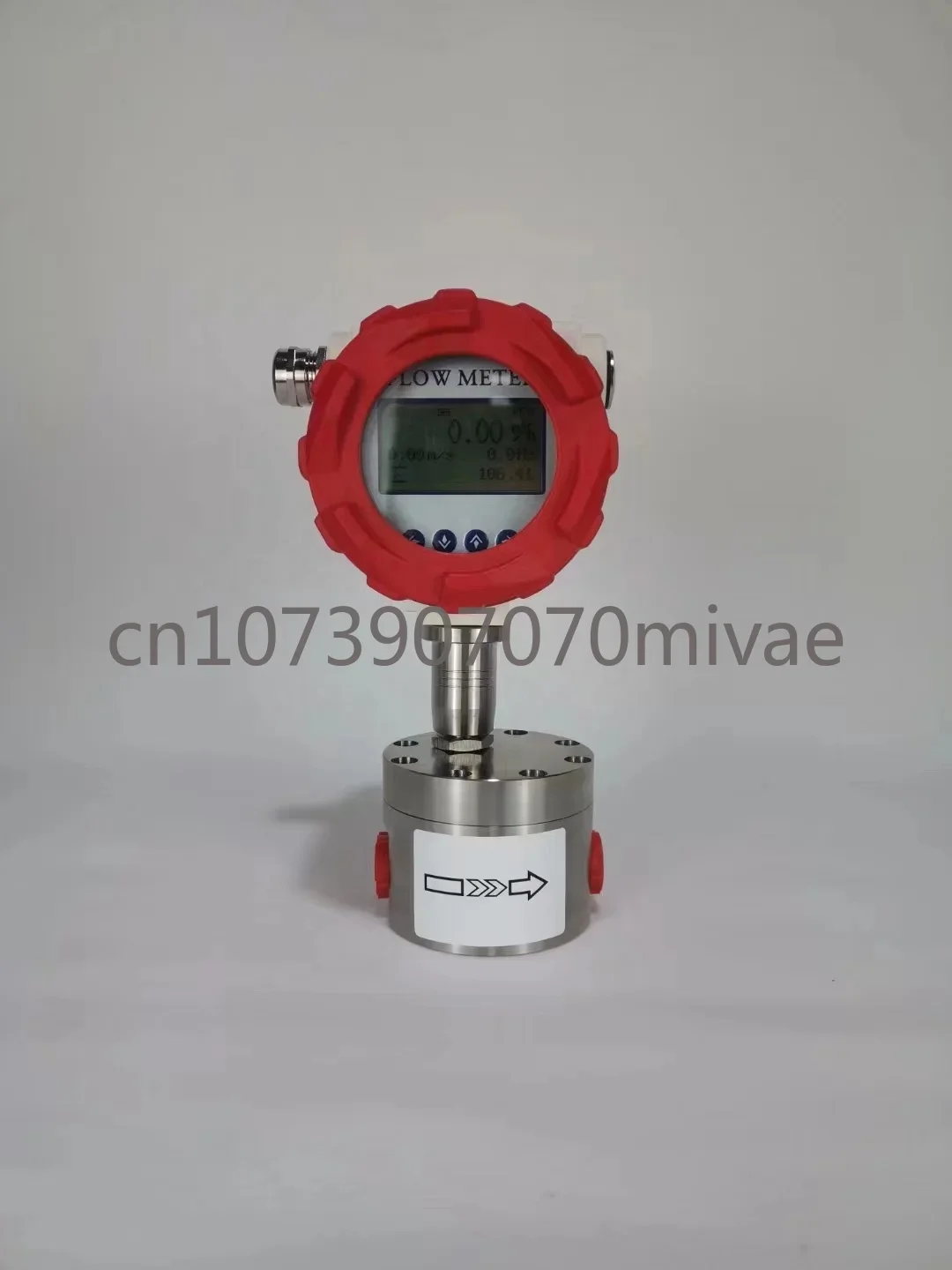 High Temperature High Viscosity Asphalt Bitumen Resin Paint Liquids Micro Motion Circular Gear Liquid Flow Meter