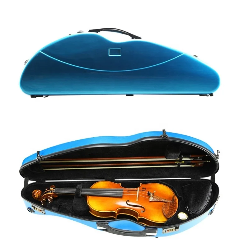 

4/4 Violin Accessory case Hard Violin case Carbon Fiber Waterproof Hard Violin case 4/4